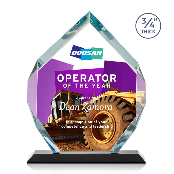 Ashfield Golf Award - Optical 8"