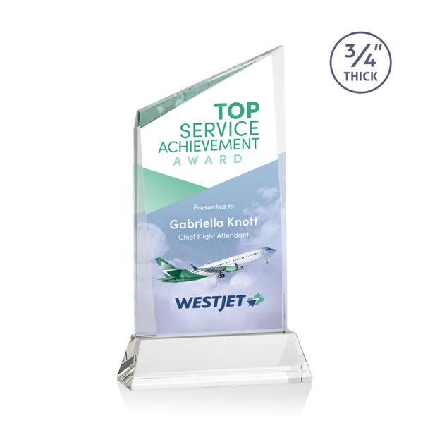 Baron Certificate TexEtch Vert - Black/Gold 17½"x21"