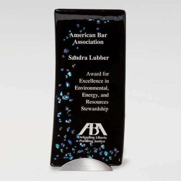 Centura Award - Starfire/Black 5½" Diam