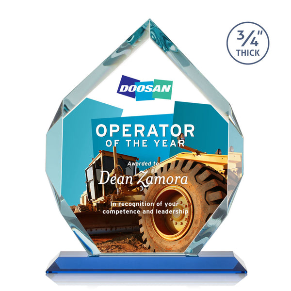 Ashfield Golf Award - Optical/Green 10"