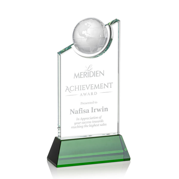 Carradine Award - Starfire/Rosewood 11"x11"