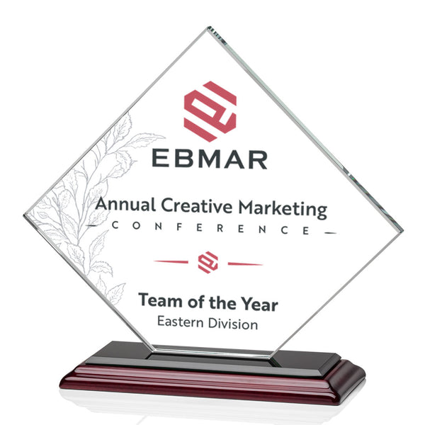 Havant Globe Award - Green/Silver 10"