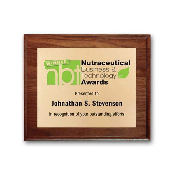 Screenprint Brass - Walnut Cove Edge 8"x10"