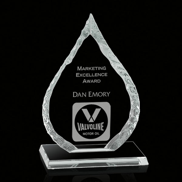 Deco Stained Glass Square - Mahogany 12½"x14"