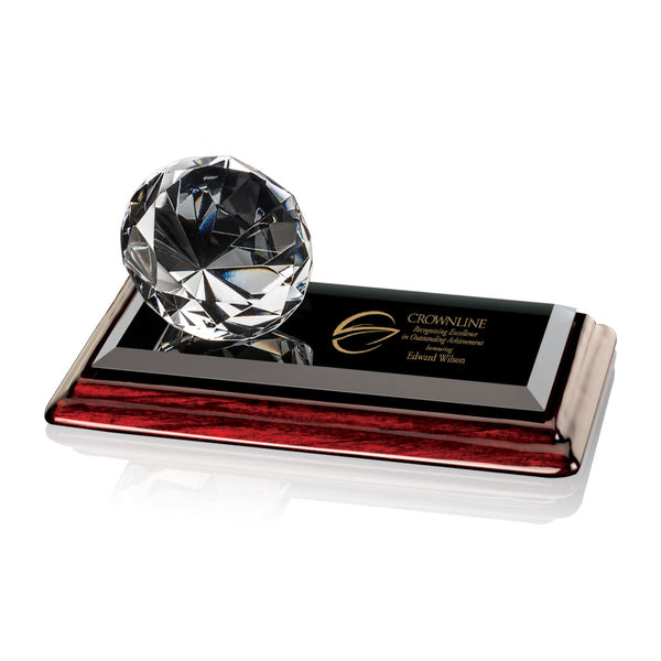 Eldridge Certificate Cast Paper Horiz - Gloss Black 16½"x15"