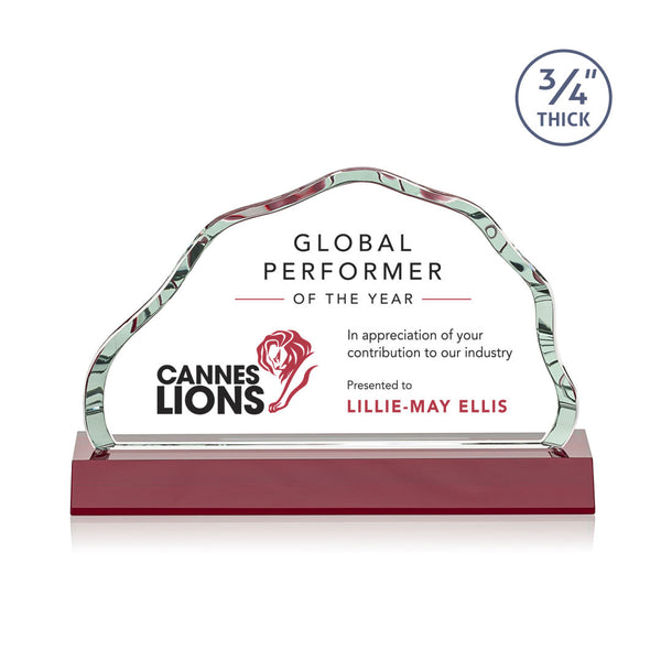 Arden Globe Award - Green/Silver 10"