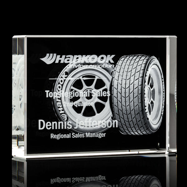 VividPrint™ Award - Bowie/Amber 6½"