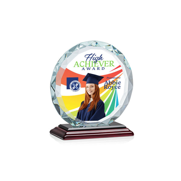 Arden Globe Award - Blue/Gold 6"