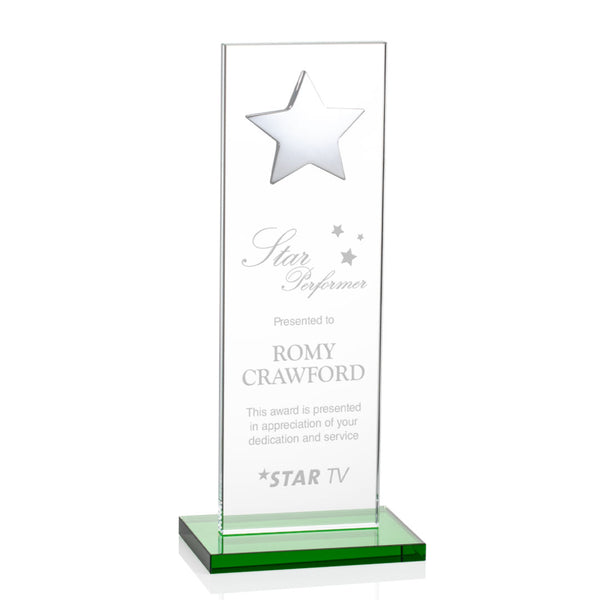 Harrah Award - Optical/Red 8"