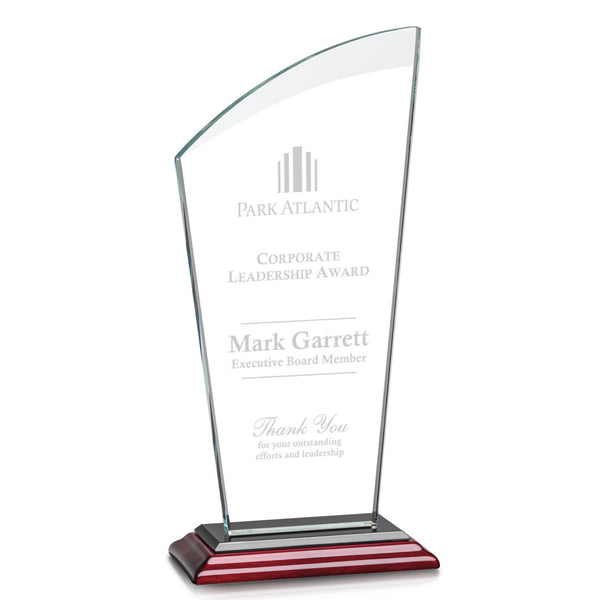 VividPrint™ Award - Poole/Red 13"