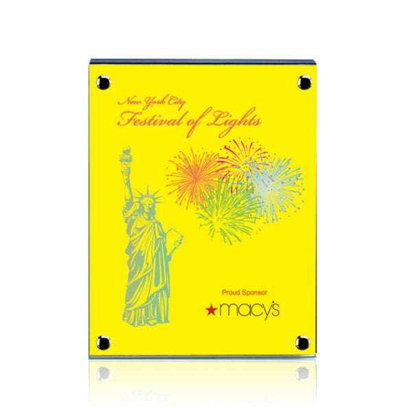 Bassett Award - Optical/Blue 8"