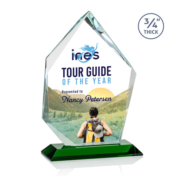 Primrose Stained Glass Horiz - White 13½"x12½"