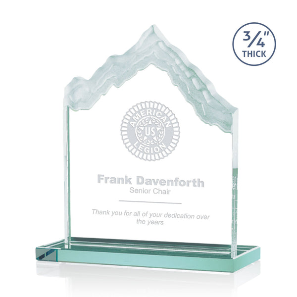 Crystal Ball on Cube - Optical 3-1/8"