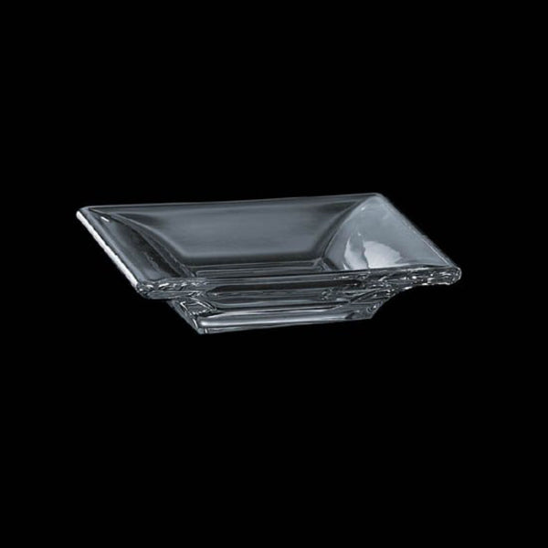 WGG! Balmoral Tray - Lead Crystal 4"x4"