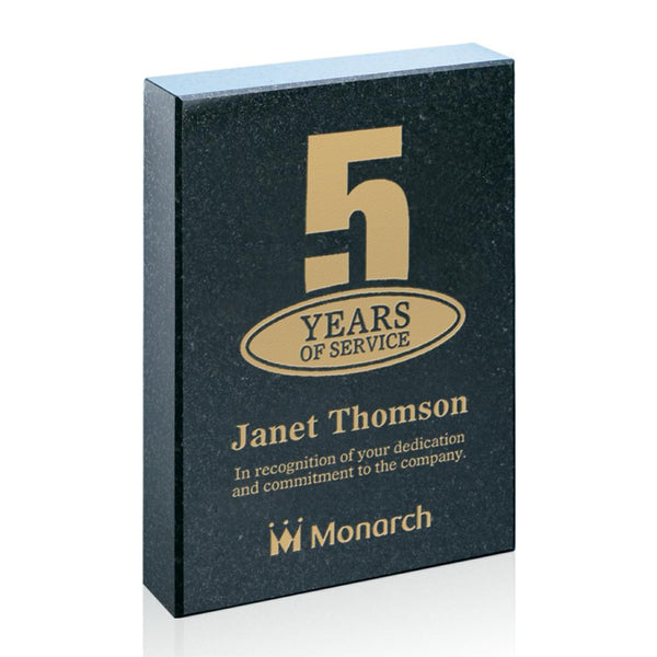 Montibello Award - Starfire/Black 12"