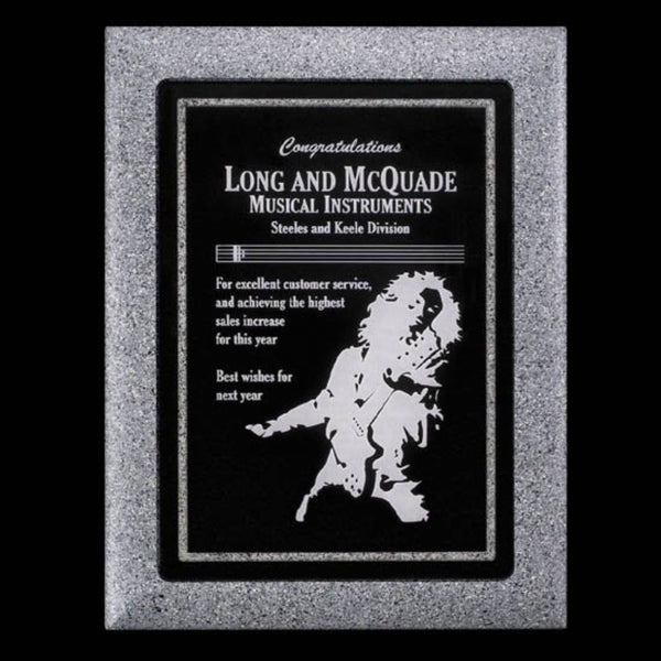 WGG! Lonsdale Plaque - Gray 7"x9"