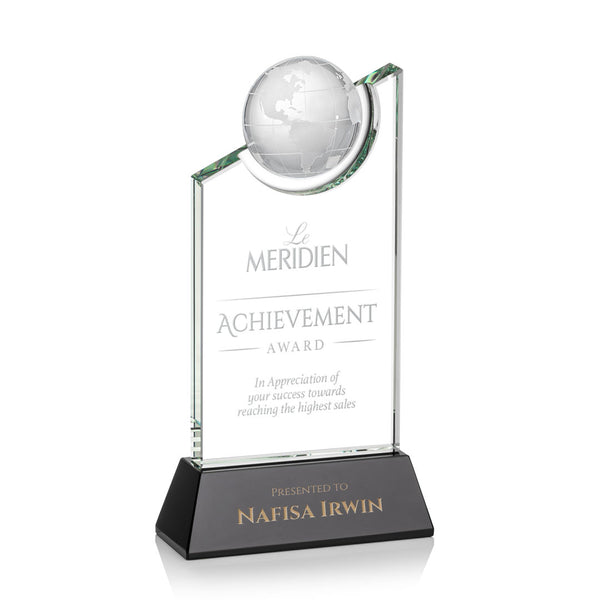 Carradine Award - Starfire/Rosewood 14"x14"