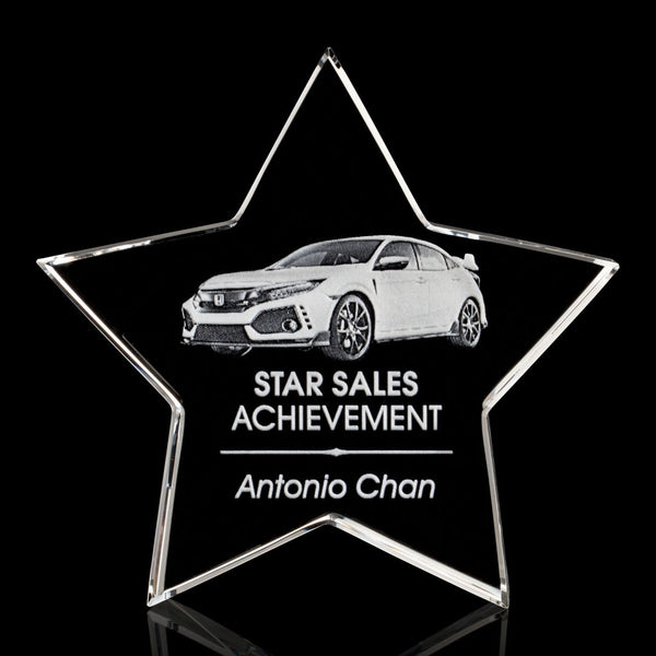 Standing Star 3D - Optical 4½"