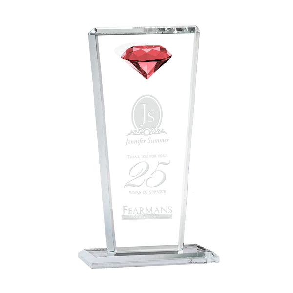 VividPrint™ Award - Gedding/Black 6½" Diam