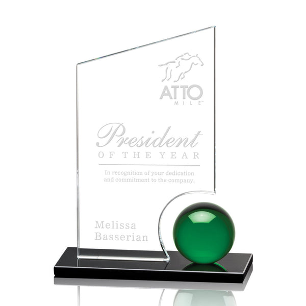 VividPrint™ Award - Walkerton/Black 3"x5" Horizontal