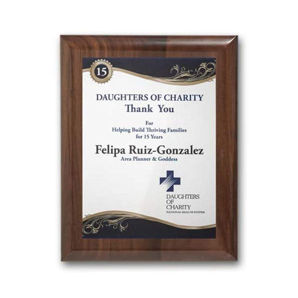 Gibralter Award on Newhaven - Starfire/White 8½" H