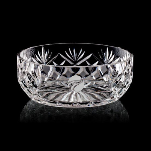 WGG! Valeur Bowl - Lead Crystal 8"