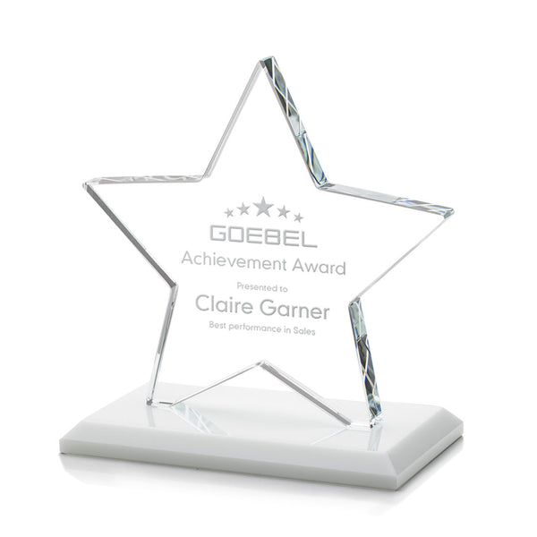 Denison Award - Starfire/White 5"x7"