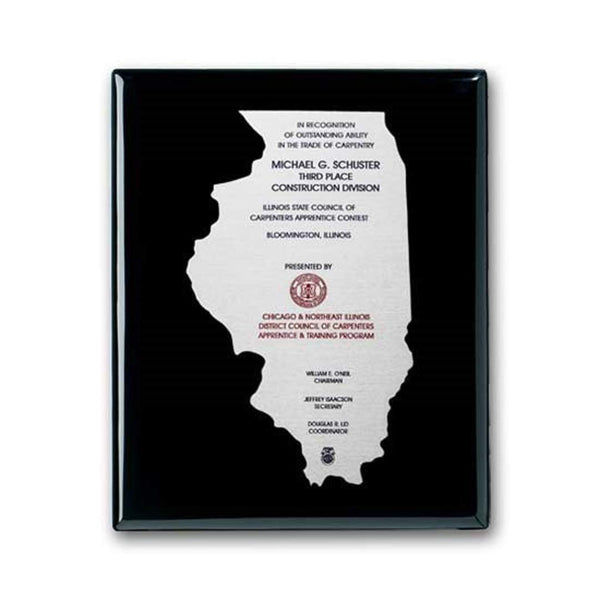 VividPrint™ Award - Blue Topaz 7"