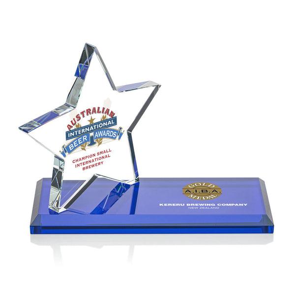 Tobermory Award - Optical/Blue 7" Wide