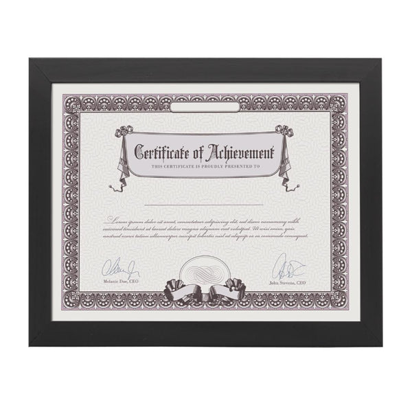 Towcester Certificate Holder - Black 8½"x11"
