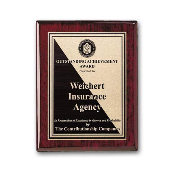 VividPrint™ Award - Flourish Hemisphere/Silver 9½"