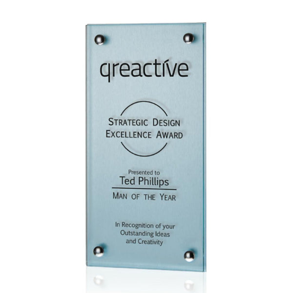 VividPrint™ Award - Teston/Red 8½" Wide