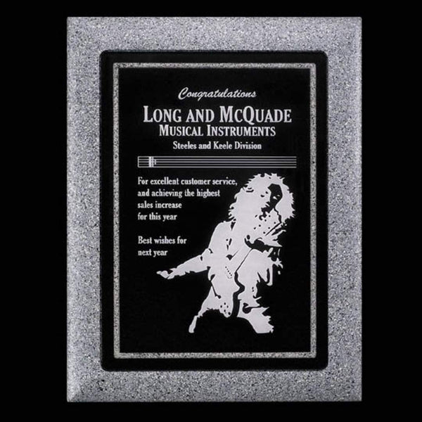 WGG! Lonsdale Plaque - Gray 9"x12"