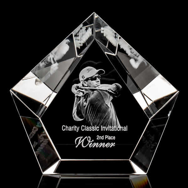 Valecrest 3D Award - Optical 6"