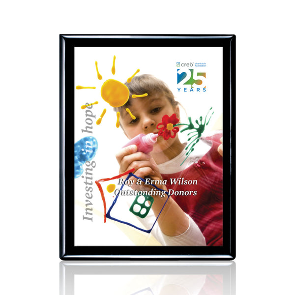 Raven VividPrint™ Metal Vert - Mahogany 12"x16½"