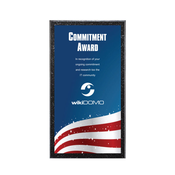 VividPrint™ Award - Domicile/Blue 4"x6"