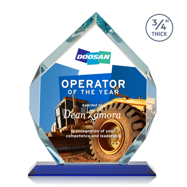 Ashfield Golf Award - Optical/Green 8"