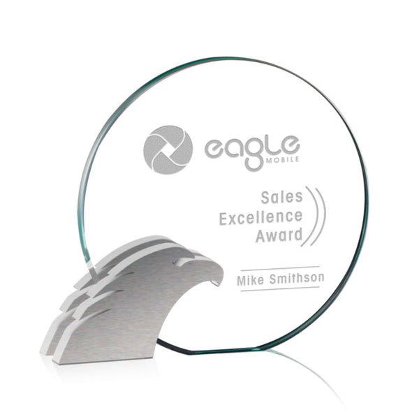 VividPrint™ Award - Dunwich/Blue 6" H