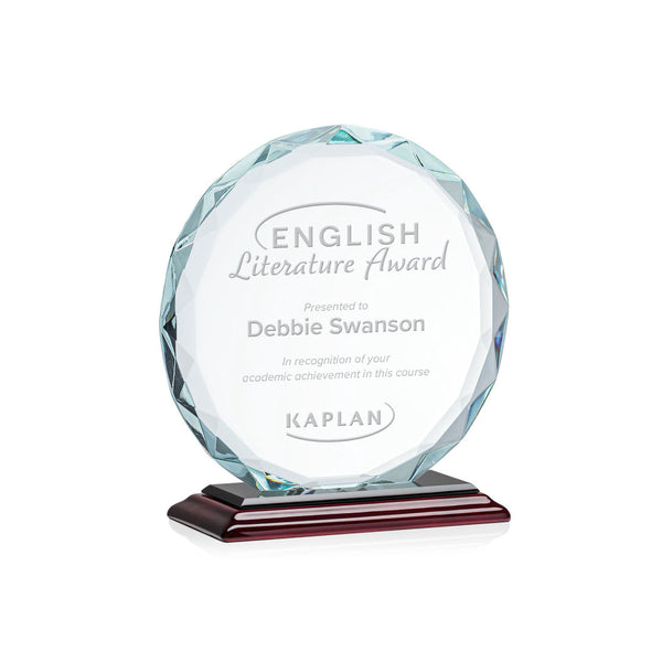 Globe Paperweight - 4" Green/Silver