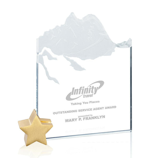 Mustico Award - Optical/Blue 9"