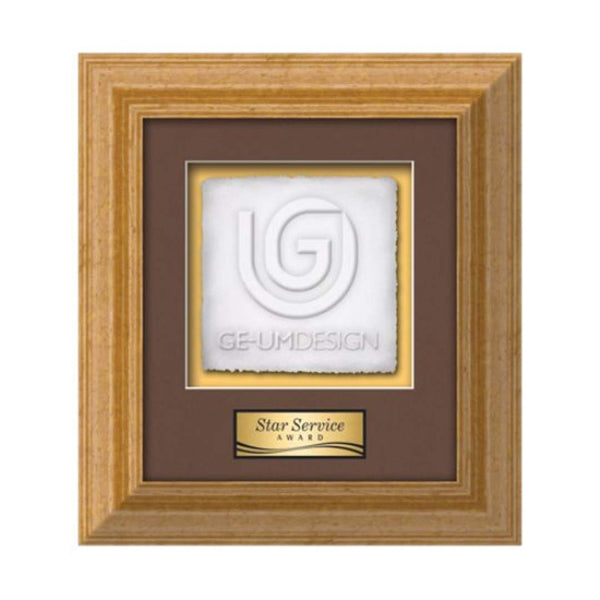 WGG! Elmhurst Award - Rosewood/Gold 7"