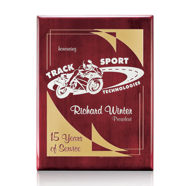 Montalto Certificate Cast Paper Vert - Mahogany  19½"x23"