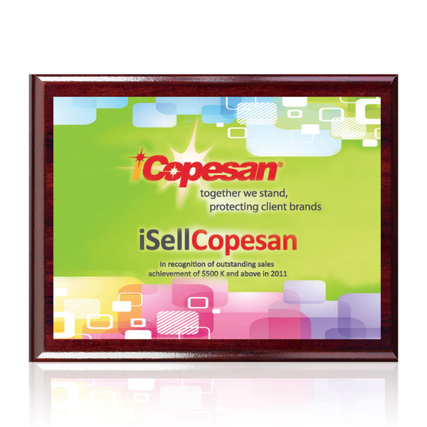 Grazia Certificate TexEtch Horiz - Black/Gold 22"x19½"