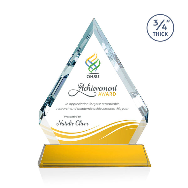 Primrose Stained Glass Square - Carbon Fiber 12½"x14"