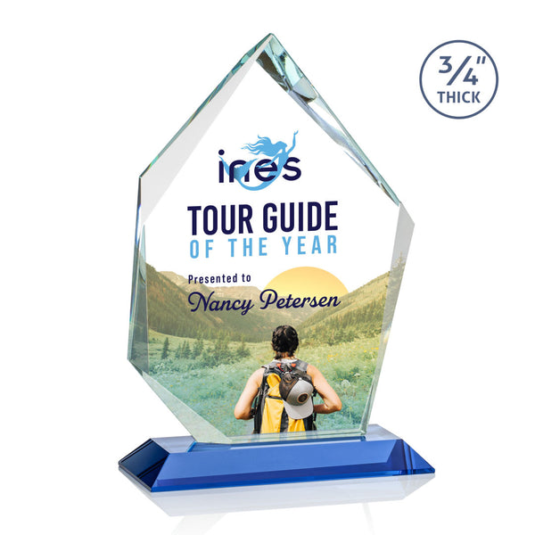 Primrose Stained Glass Square - White 10½"x12"