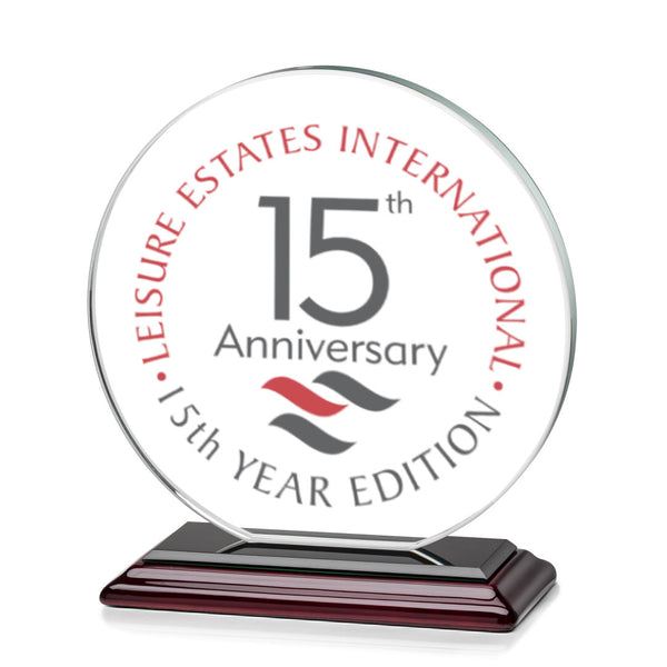 Elgin Award - Jade 4" Diam