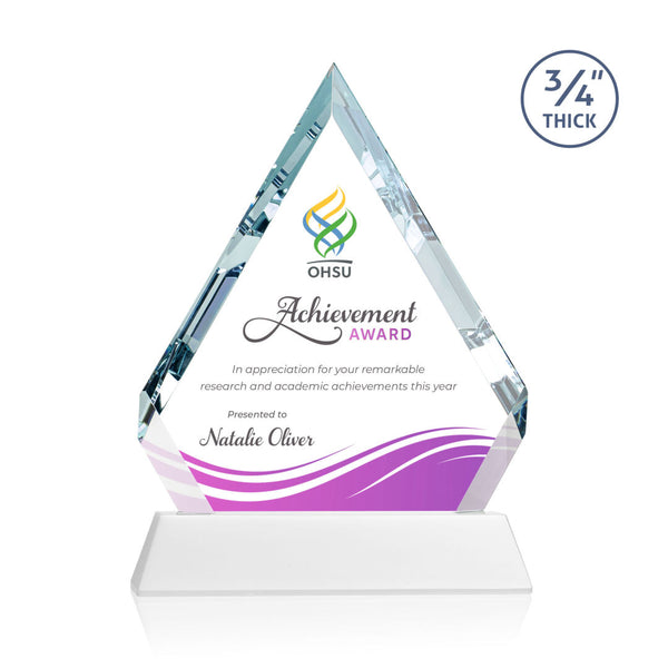 Arianna Award - Starfire/Blue 8"