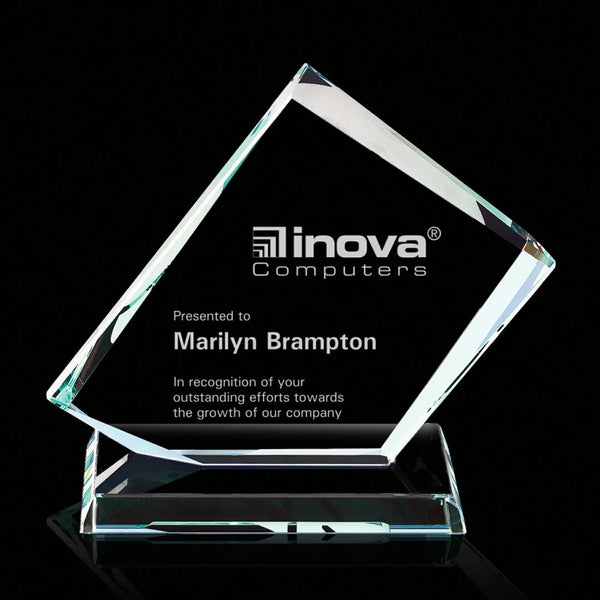 Primrose Stained Glass Square - Black 9½"x11"