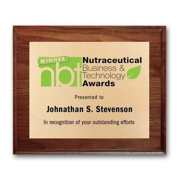 Screenprint Brass - Walnut Cove Edge 10½"x13"