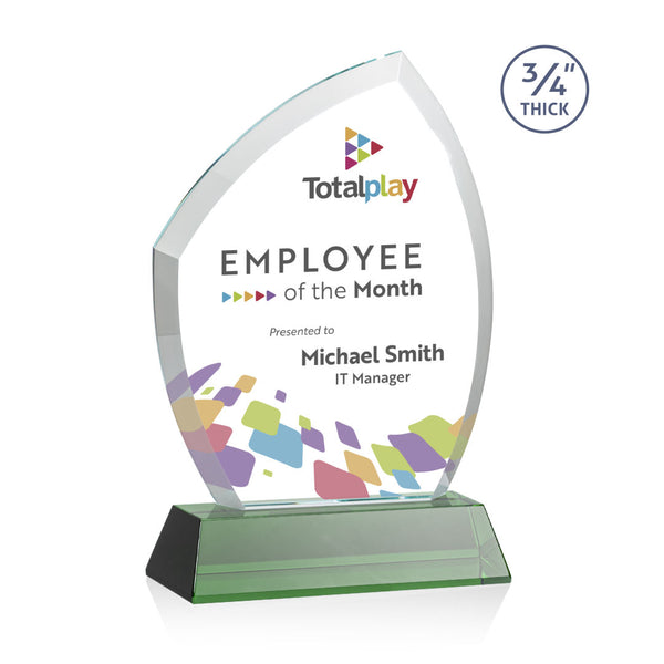 Arden Globe Award - Black/Silver 8"